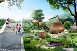 內蒙園林旅游度假村景觀設計工程